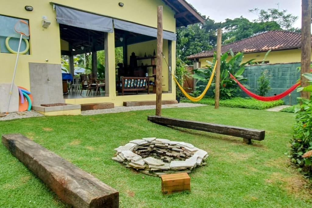 Villa Itamambuca A Beira Mar Com Piscina à Ubatuba Extérieur photo