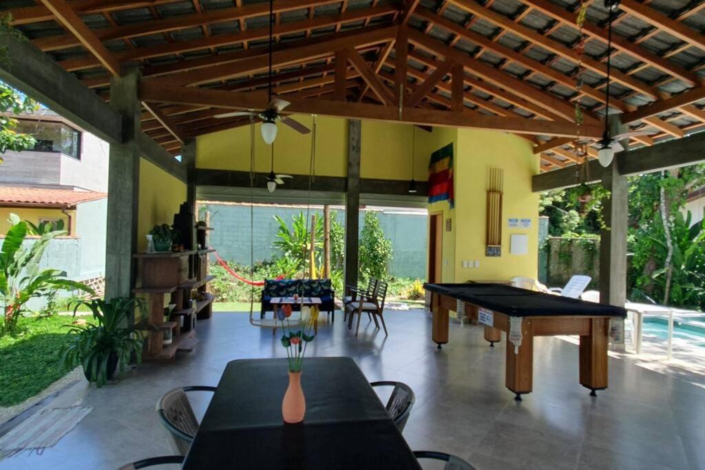 Villa Itamambuca A Beira Mar Com Piscina à Ubatuba Extérieur photo