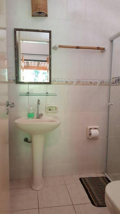 Villa Itamambuca A Beira Mar Com Piscina à Ubatuba Extérieur photo