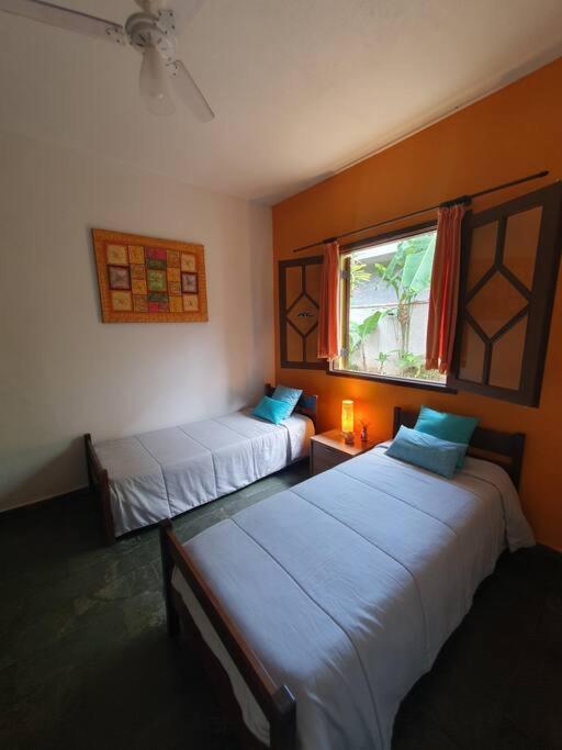 Villa Itamambuca A Beira Mar Com Piscina à Ubatuba Extérieur photo