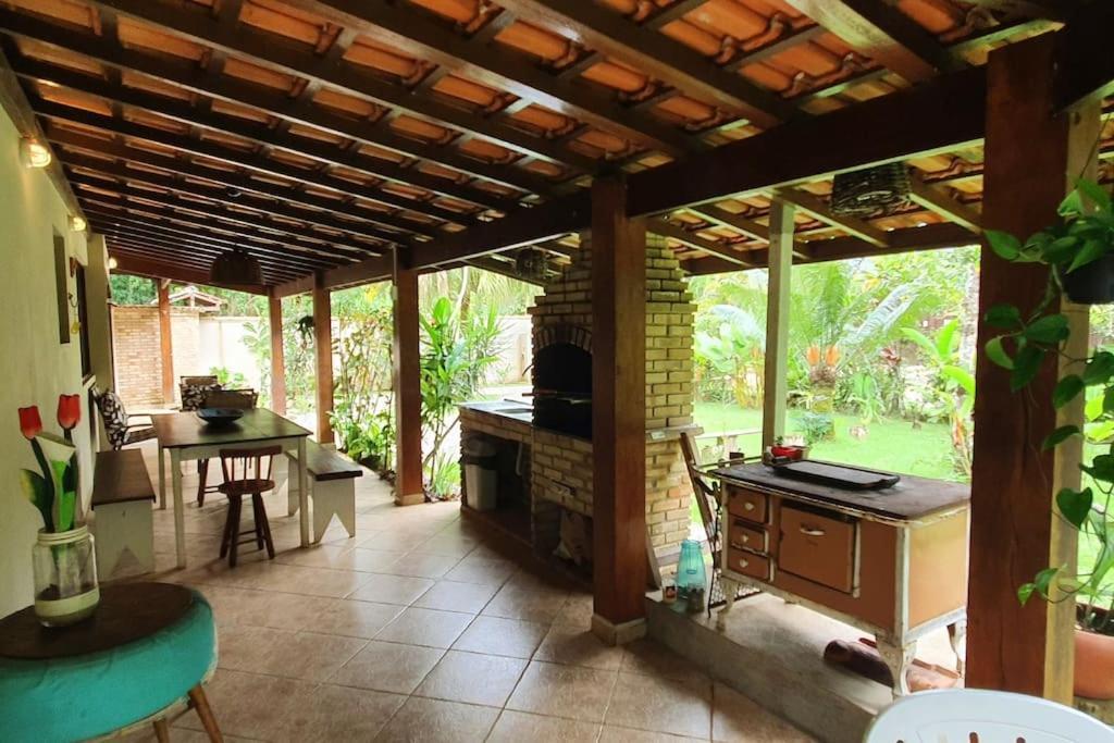 Villa Itamambuca A Beira Mar Com Piscina à Ubatuba Extérieur photo