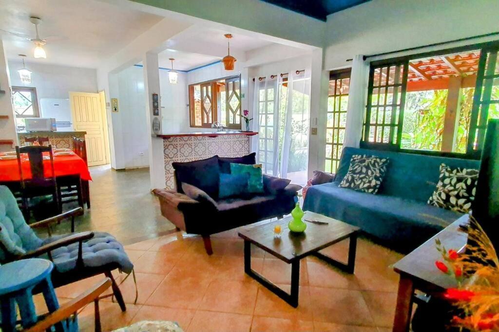 Villa Itamambuca A Beira Mar Com Piscina à Ubatuba Extérieur photo